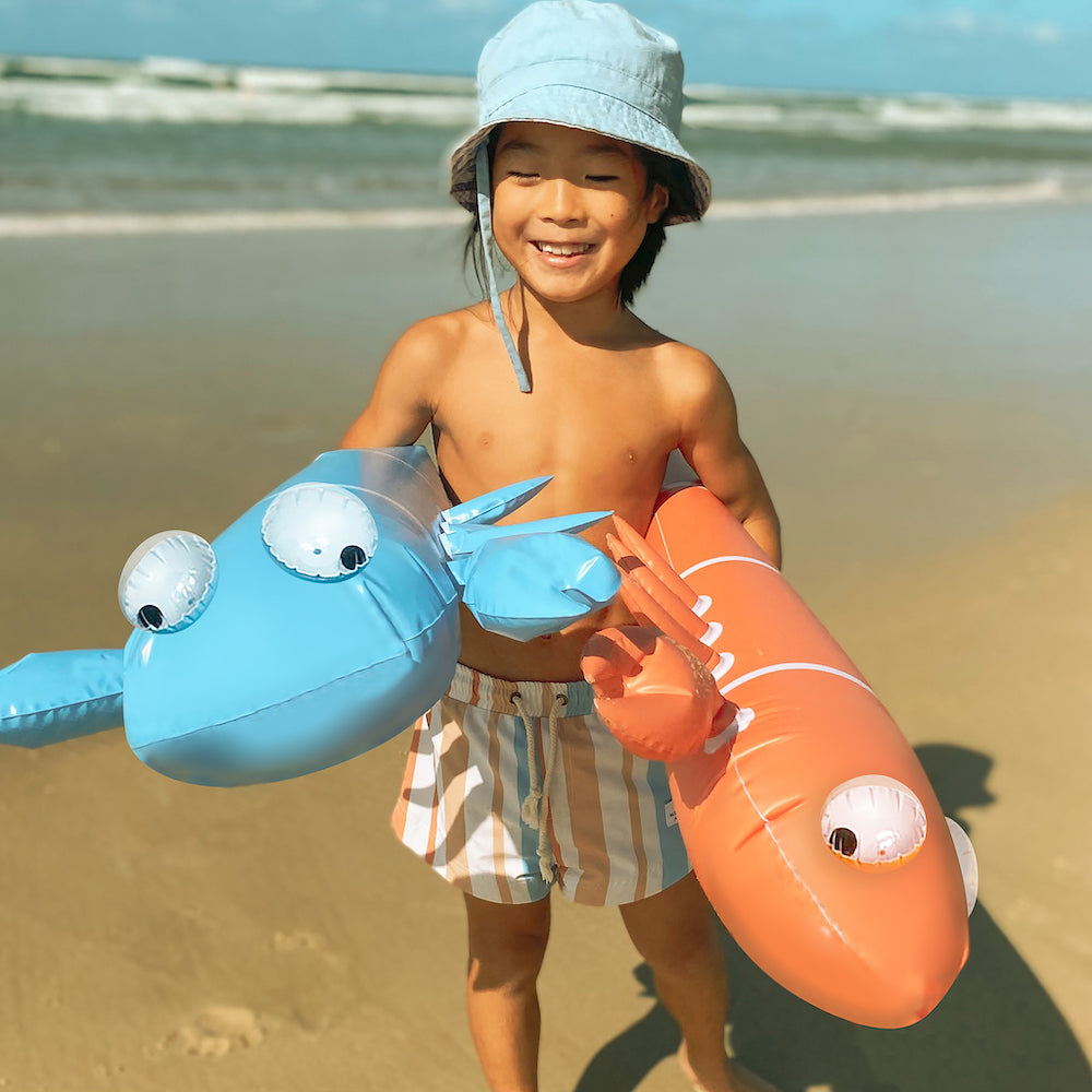 Kids Inflatable Noodle Sonny the Sea  Creature Neon Orange