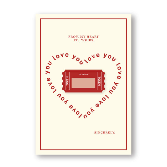 Love You Heart - LOVE COUPONS