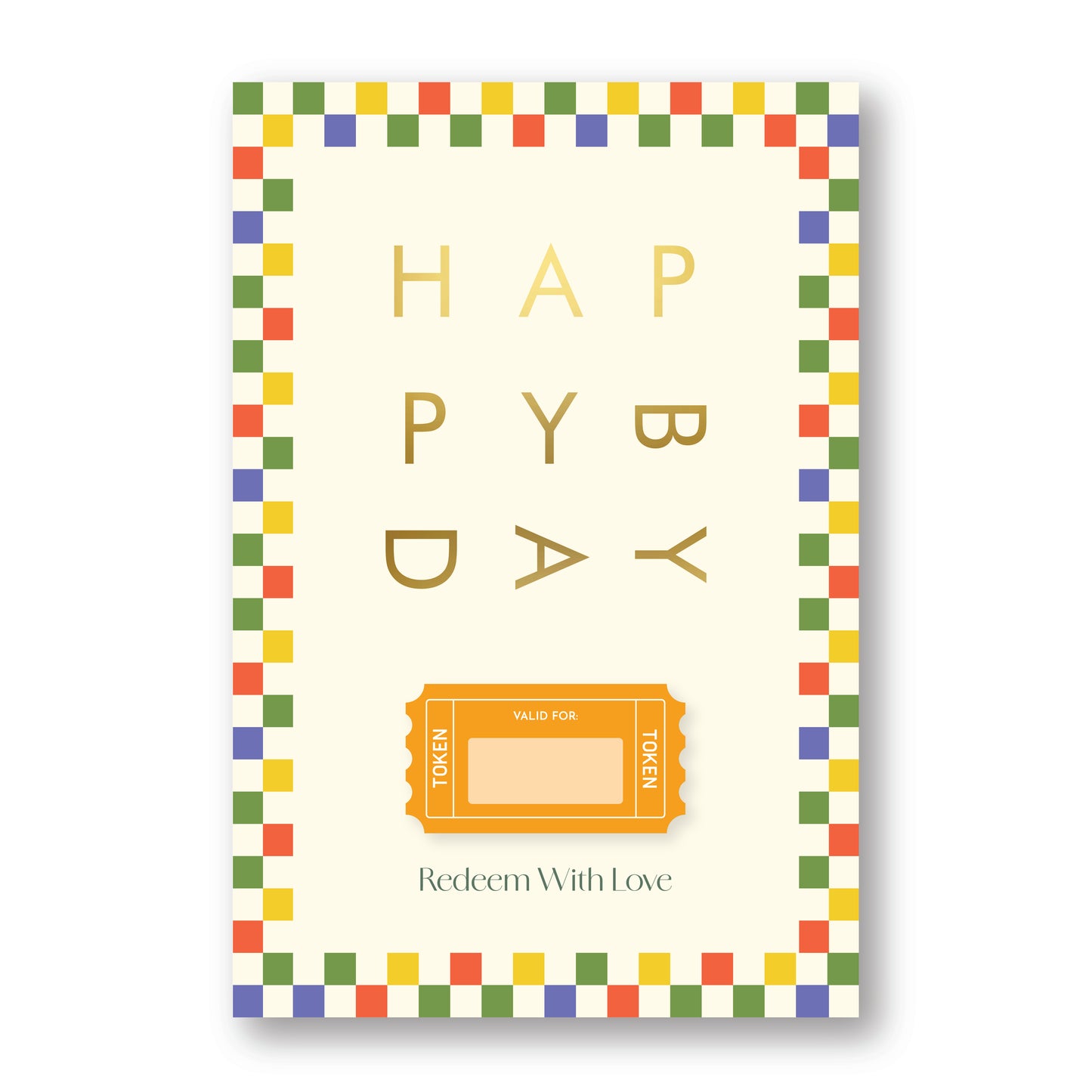 Happy Bday Squares - LOVE COUPONS