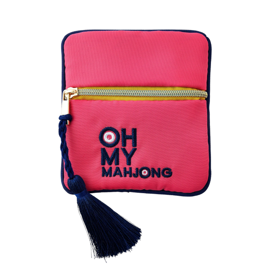 Pink Coin & Dice Bag