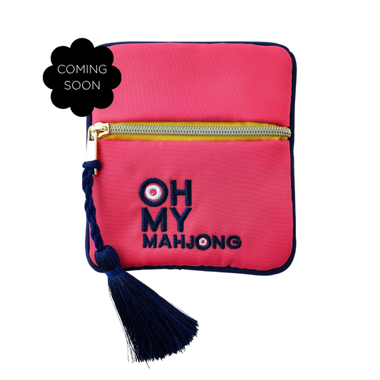 Pink Coin & Dice Bag