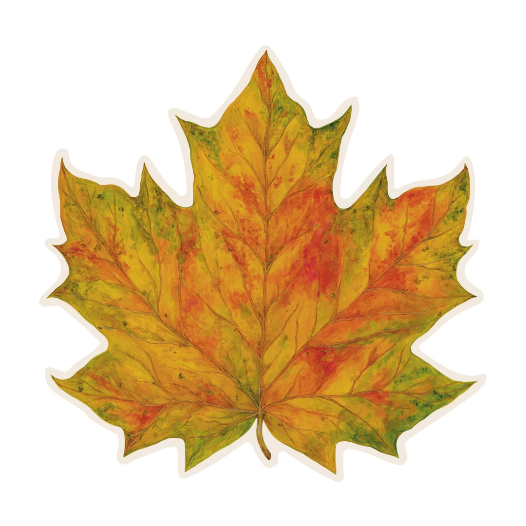 Die-cut Fall Leaf Placemat