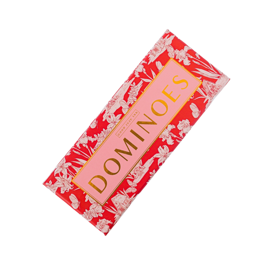 Fairy House Toile Domino Set