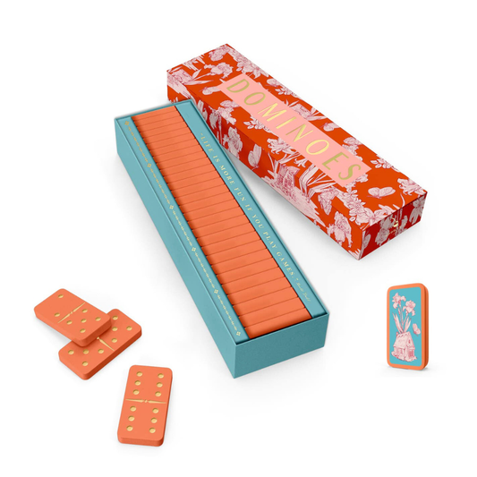 Fairy House Toile Domino Set