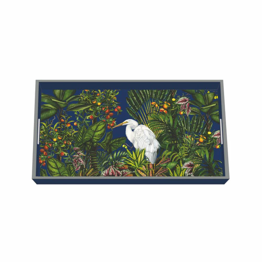 Wooden Vanity Tray - Egret Island