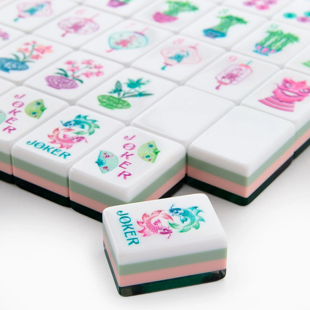PRE-ORDER Emerald Mahjong Tiles