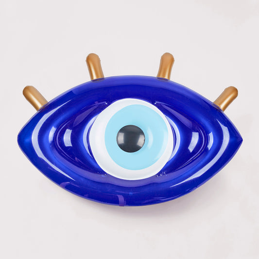 Luxe Lie-On Float Greek Eye Blue