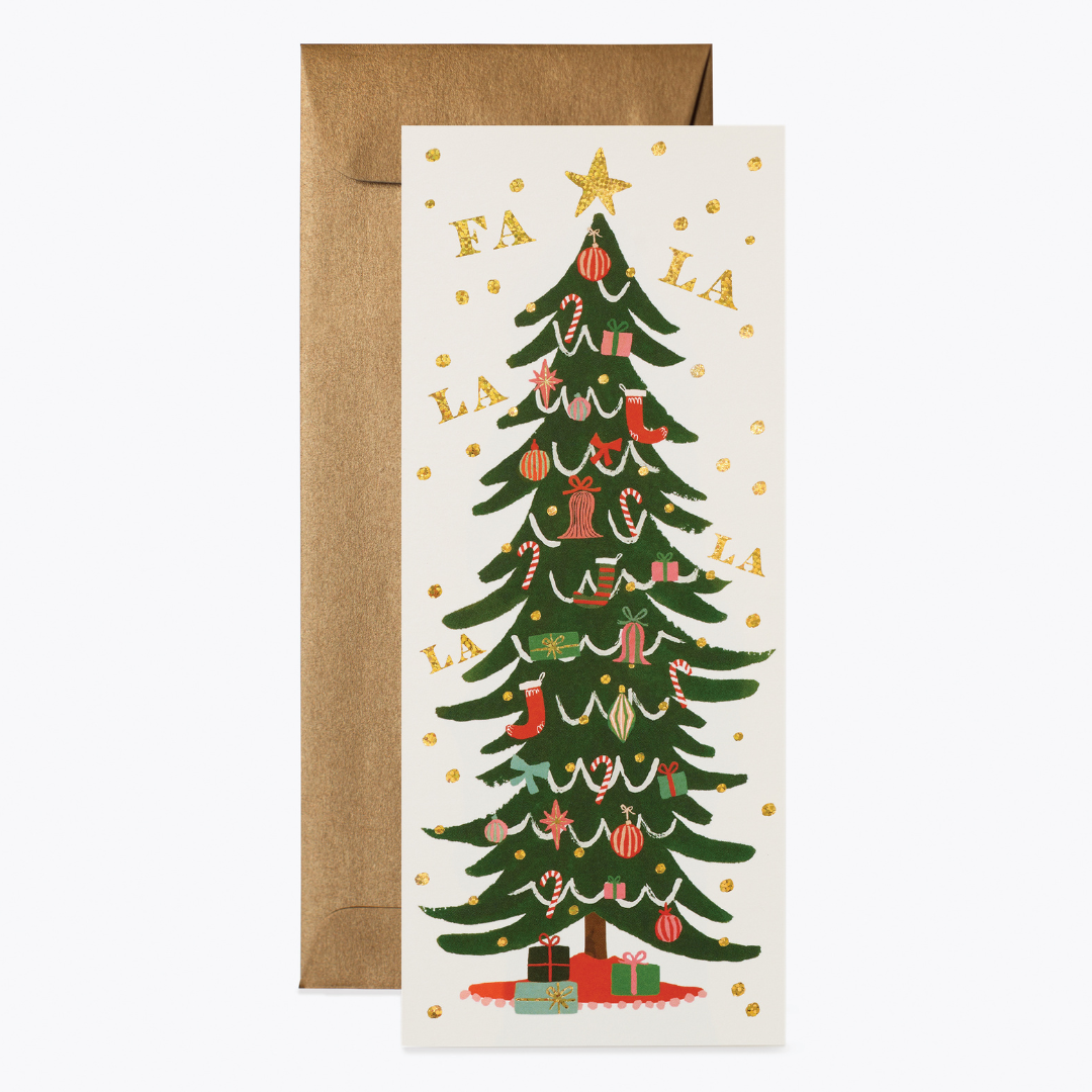 Fa La La Tree Card No 10