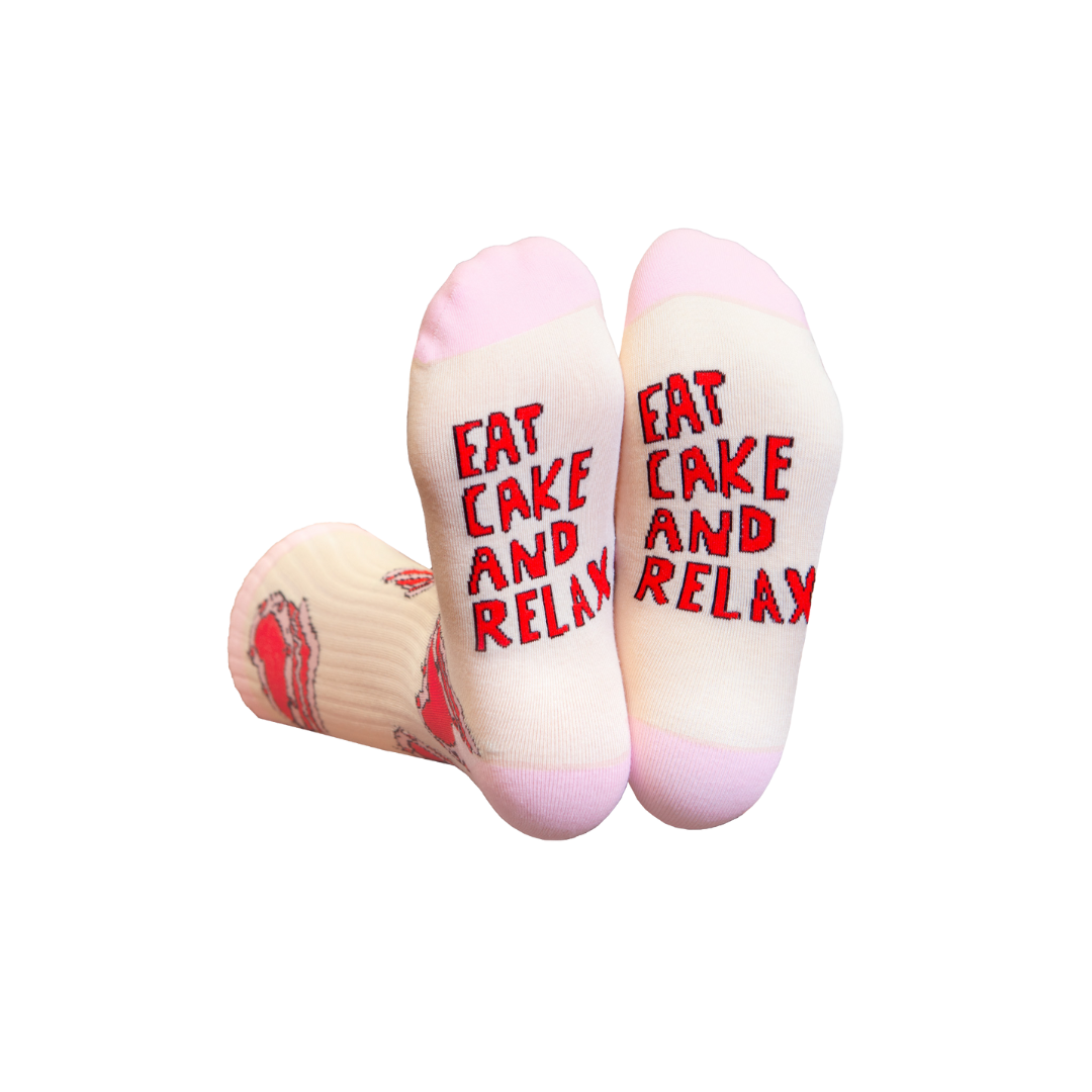 Cake Flat Socks