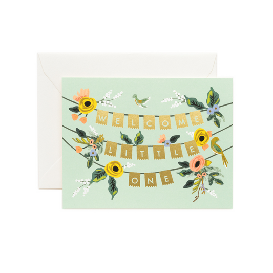 Welcome Garland Card