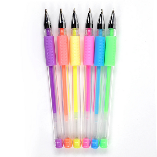 6 Pastel Gel Pens