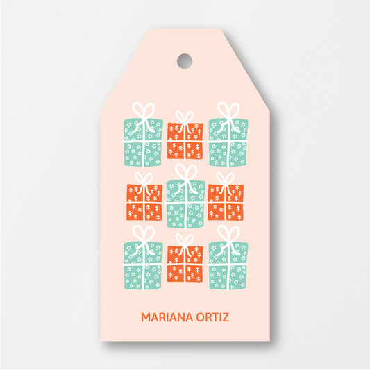 Gifts in Pink Tag
