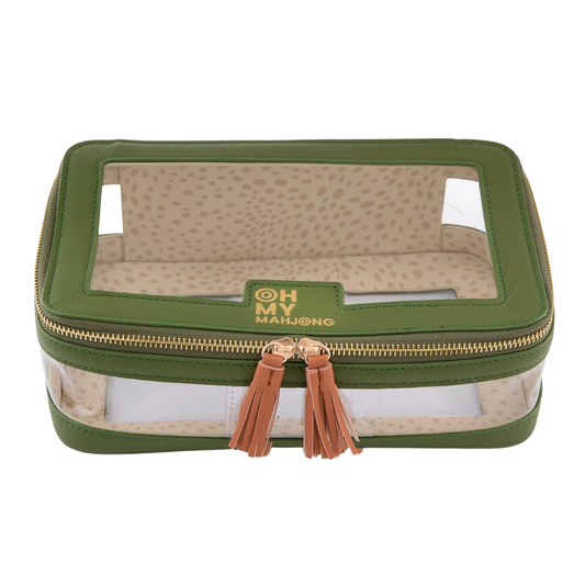 Olive Tile Storage Bag