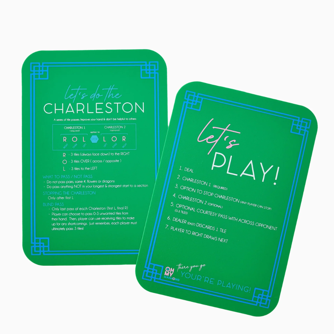 Green Mahjong Shufflers