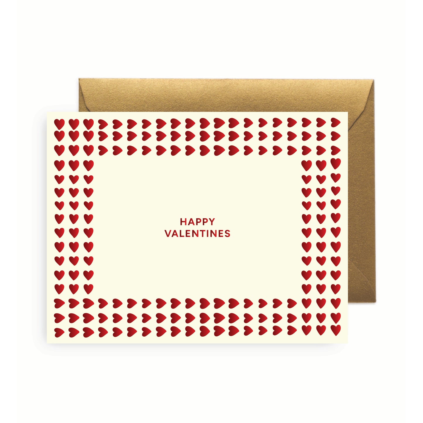 Hearts Frame Greeting Card