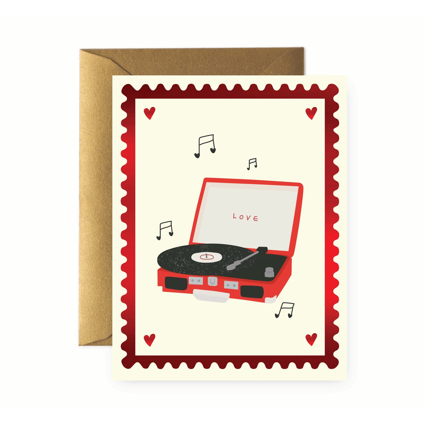Music Love Greeting Card
