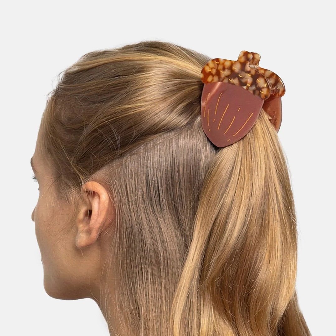 Hair Claw - Hazelnut