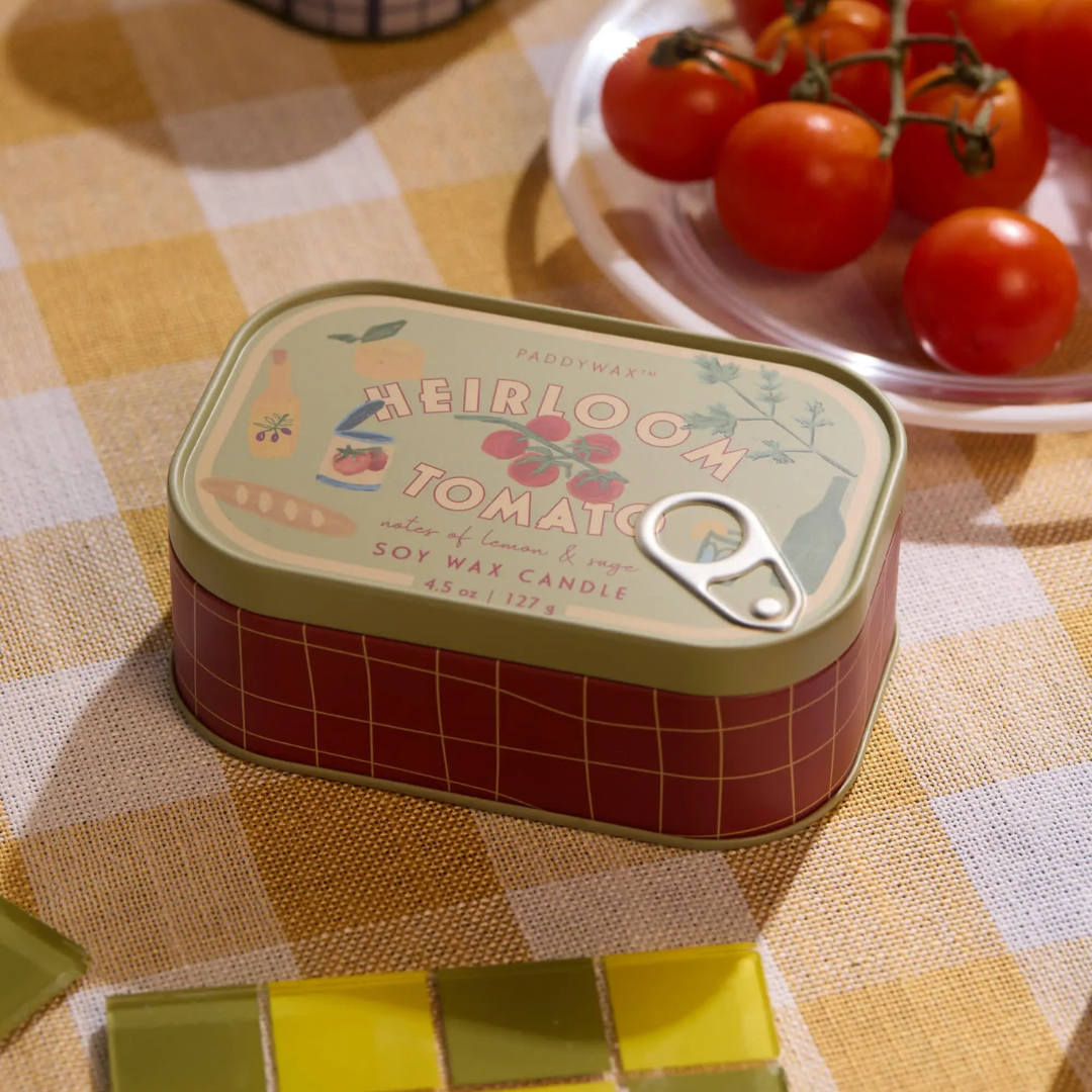 Bistro 4.5 oz Tin Candle - Heirloom Tomato