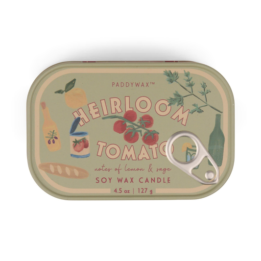 Bistro 4.5 oz Tin Candle - Heirloom Tomato