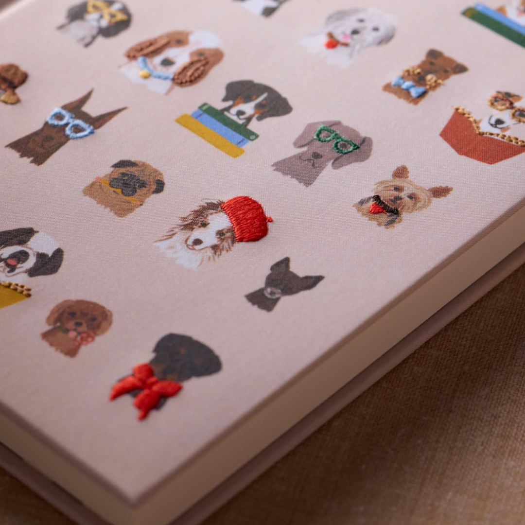 Studios Dogs Embrioded Book Journal