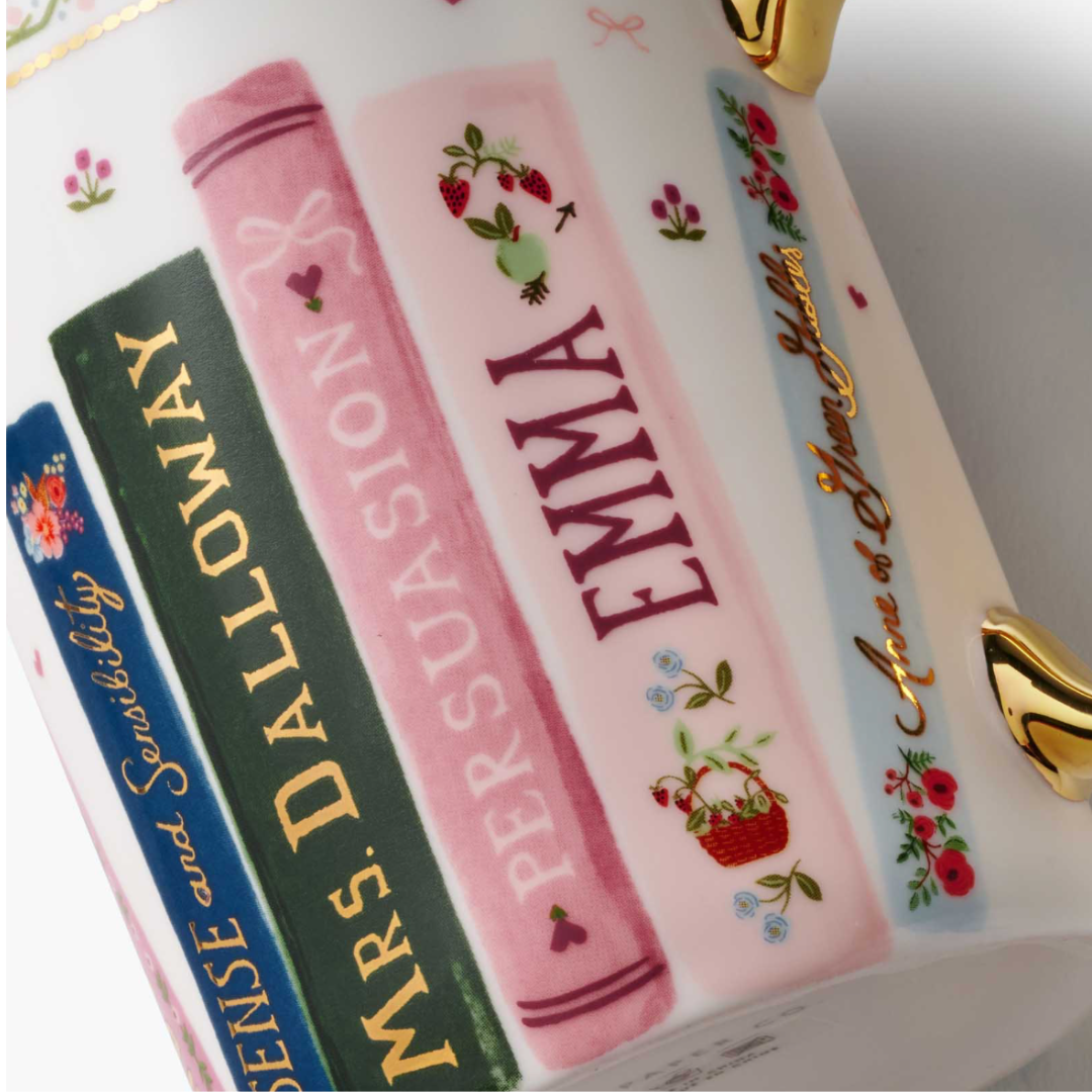 Ladies Night Book Club Porcelain Mug