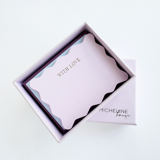 Plum & Sky Stationery Box