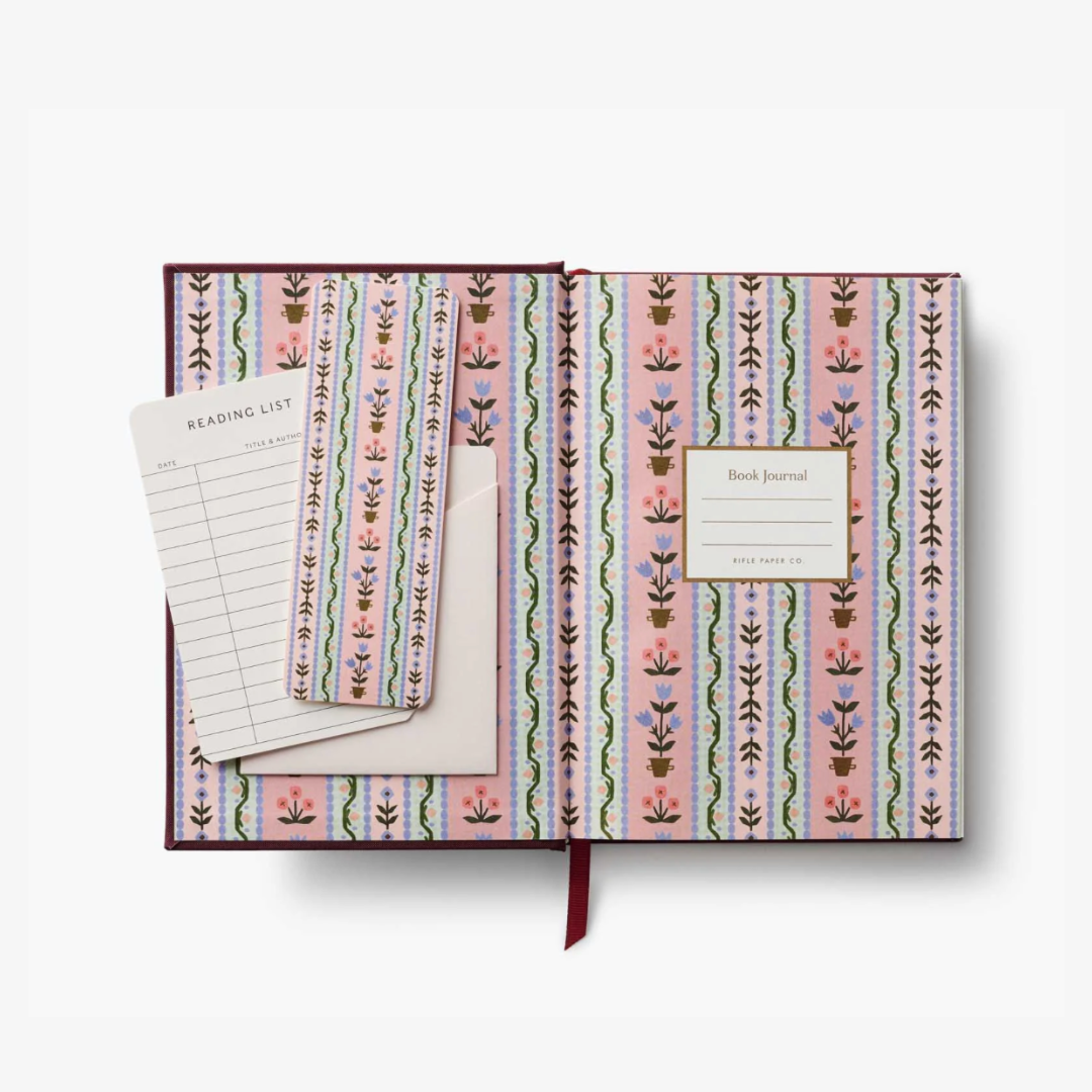Ladies Night Book Club Embrioded Book Journal