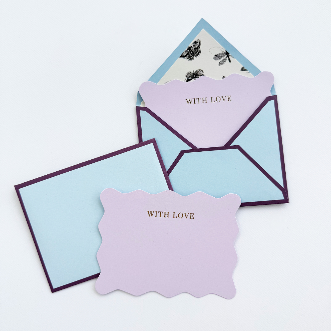 Plum & Sky Stationery Box