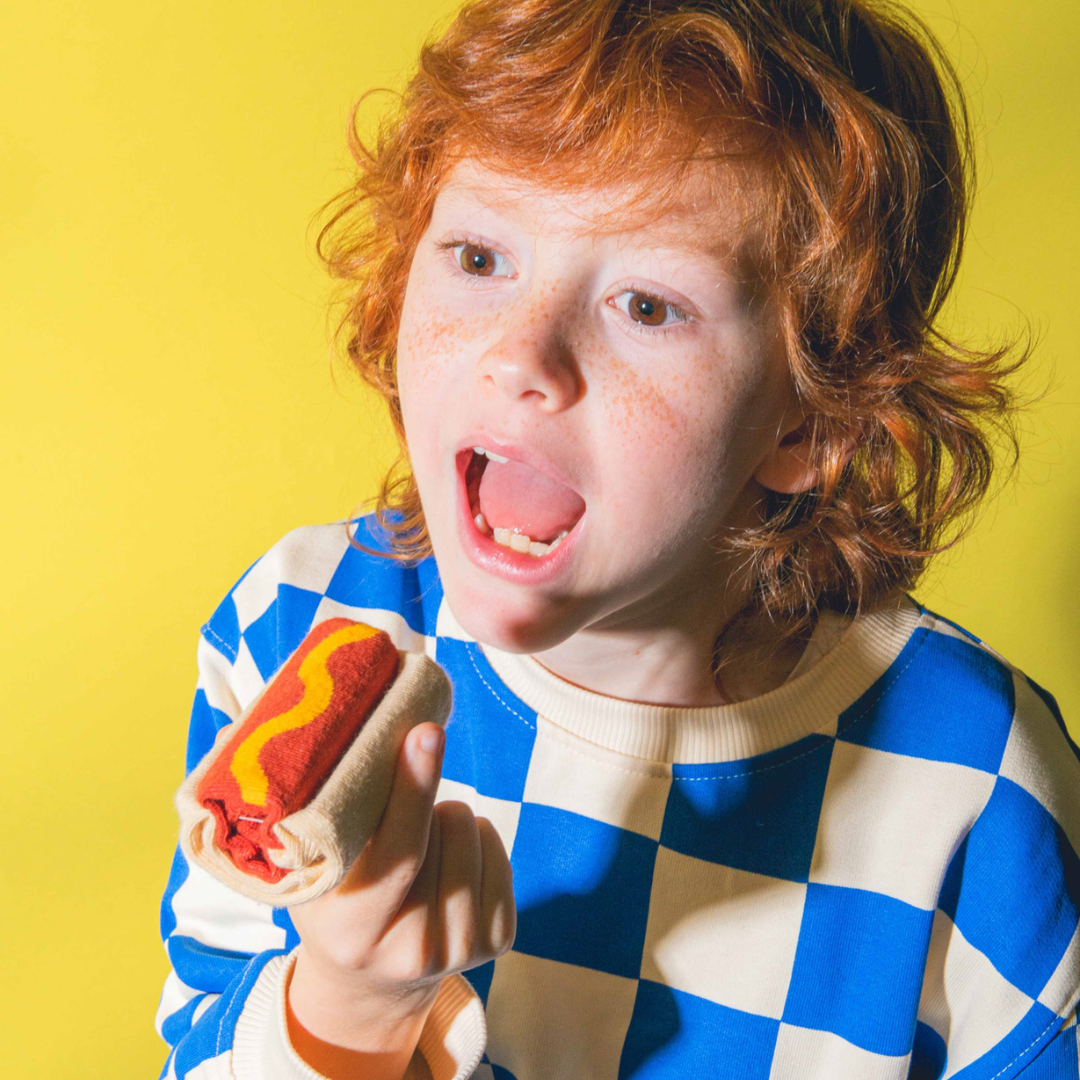 Hot dog Socks (Kids)