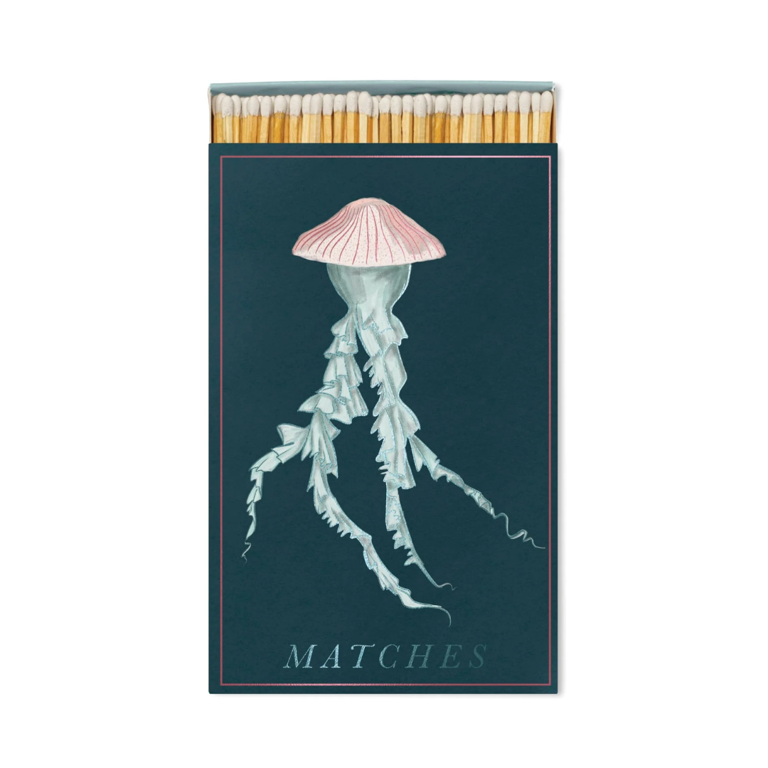 Large Rectangle Boxed Matches- Jellyfish