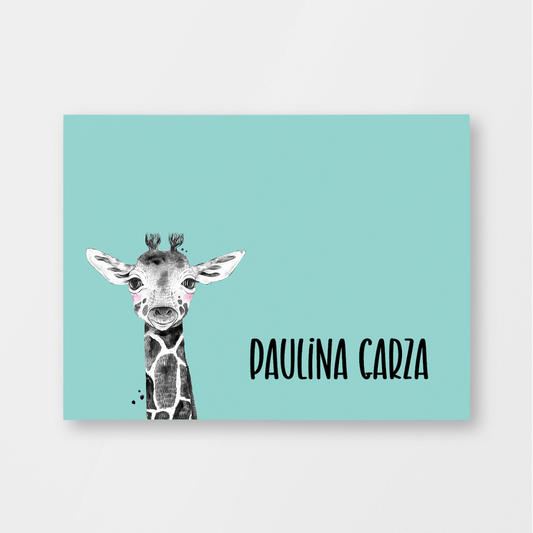 Giraffe Card