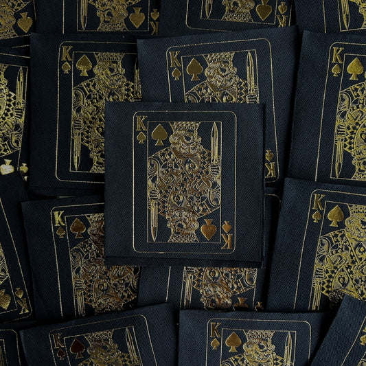 King of Spades Cocktail Napkin