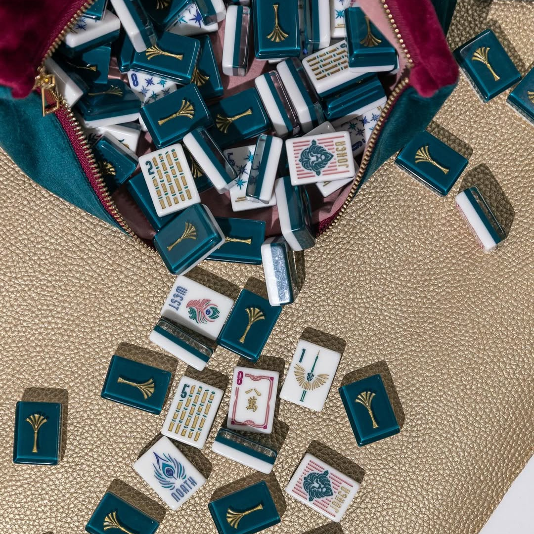 Deco Tile Set - Lagoon / Velvet Tile Bag