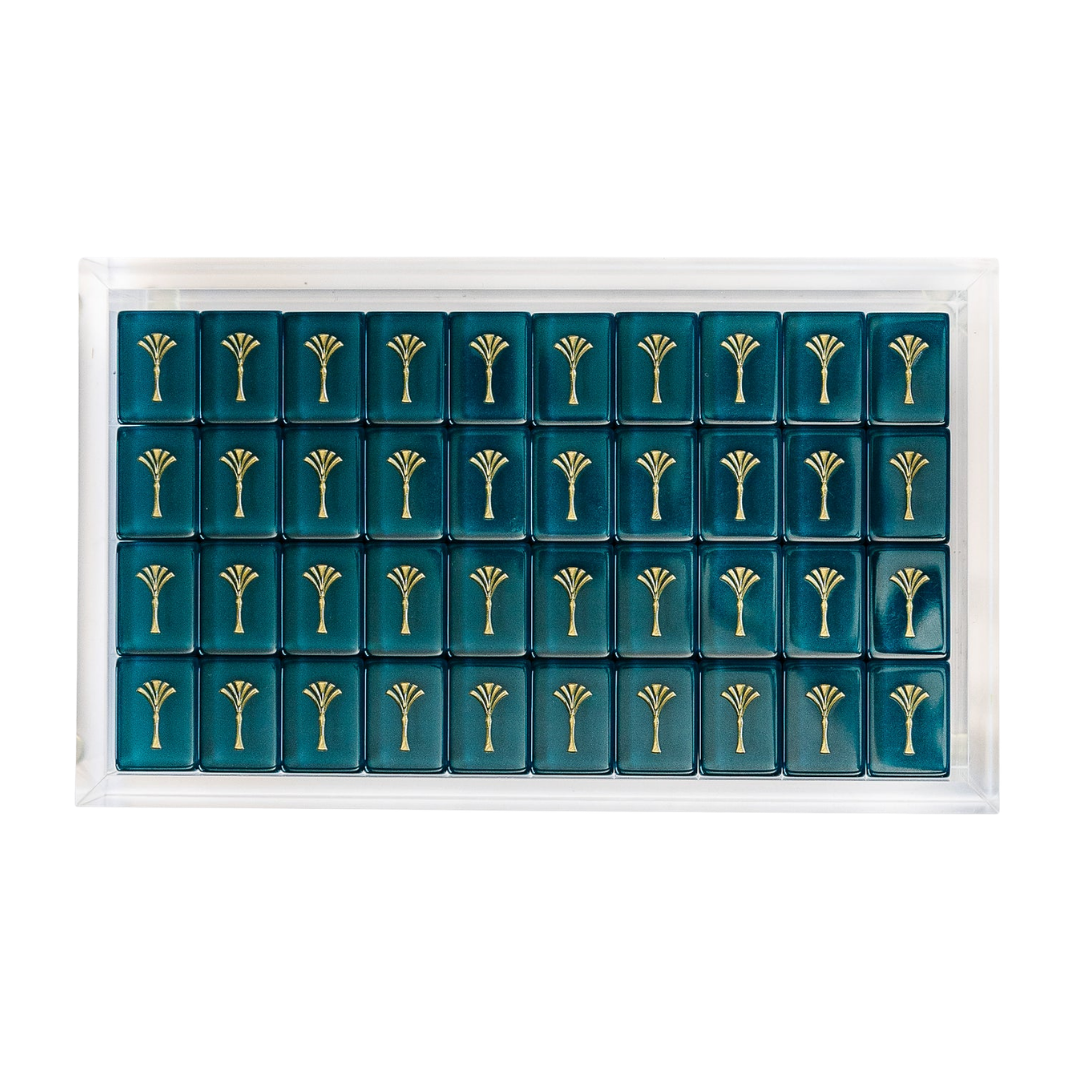 Deco Tile Set - Lagoon / Velvet Tile Bag