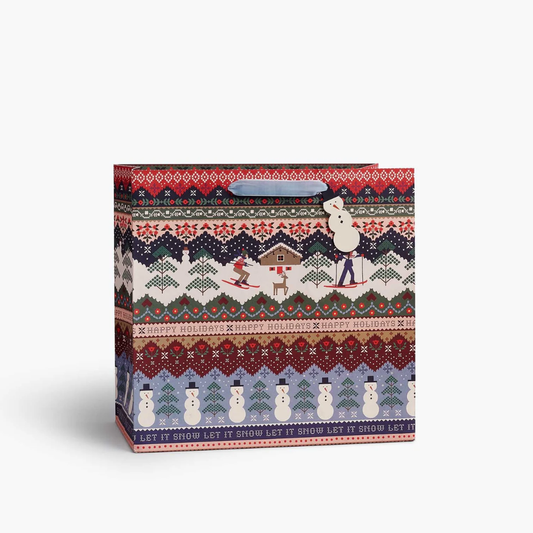 Ski Chalet Large Gift Bag