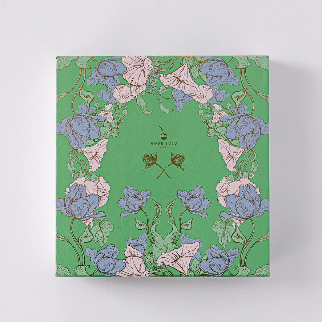Les Fleurs Parisiennes Luxury Stationery Set (Green)