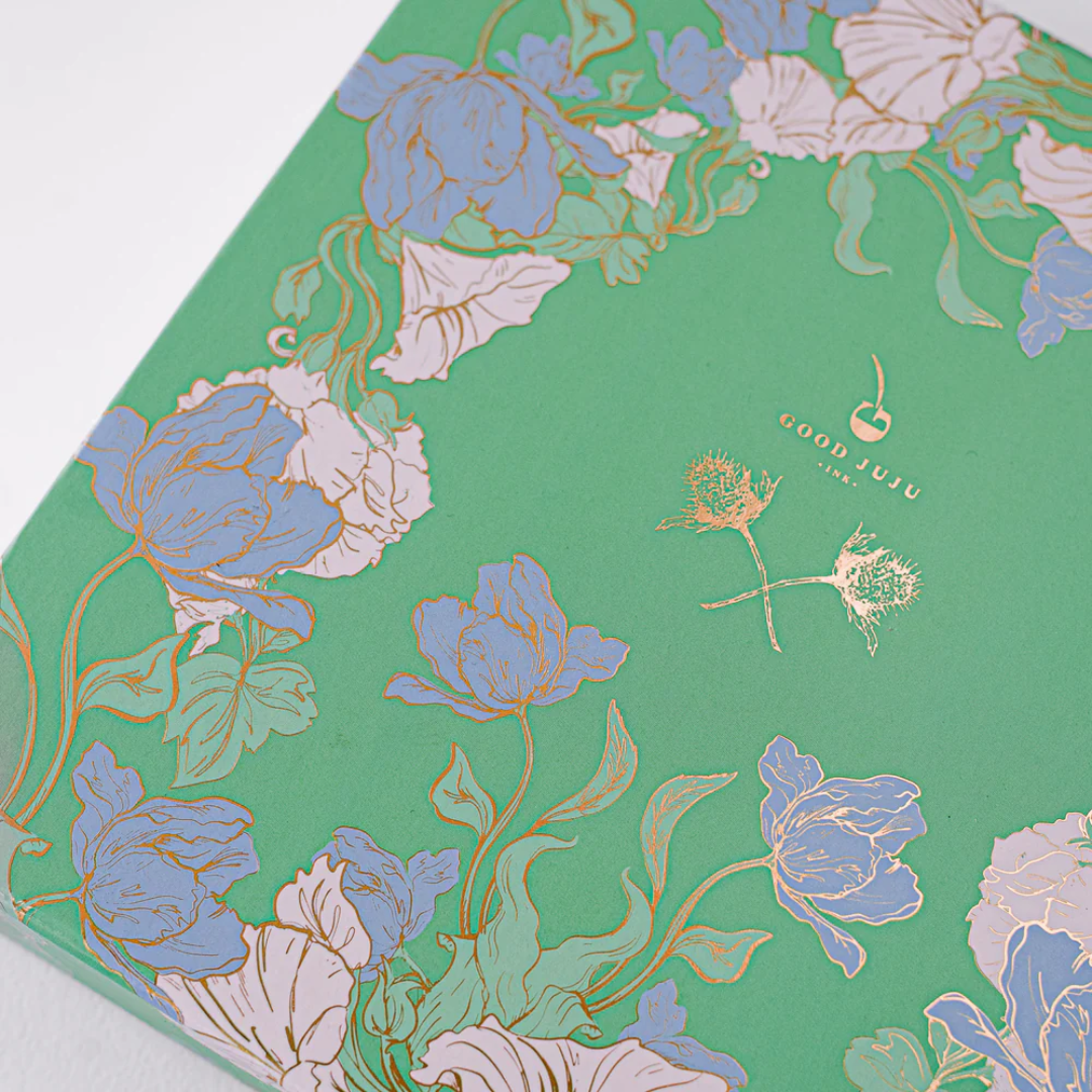 Les Fleurs Parisiennes Luxury Stationery Set (Green)