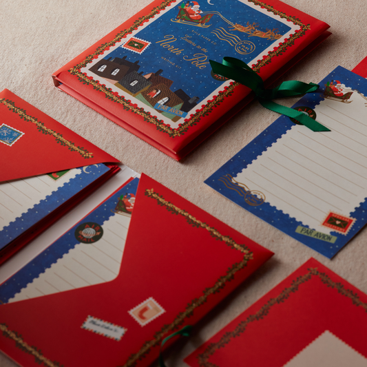 Letters to Santa Folio Stationery Set
