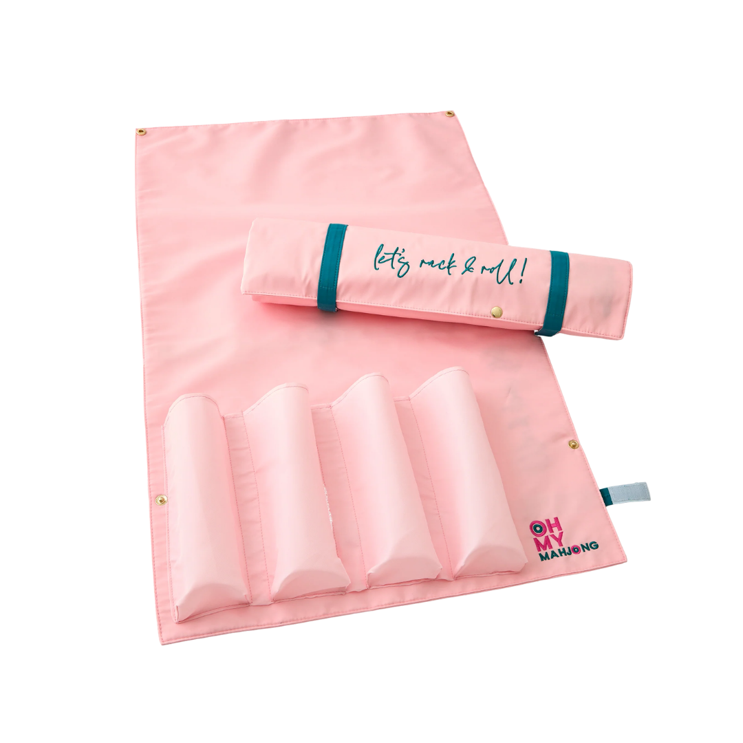 Light pink Let's Rack & Roll Bag
