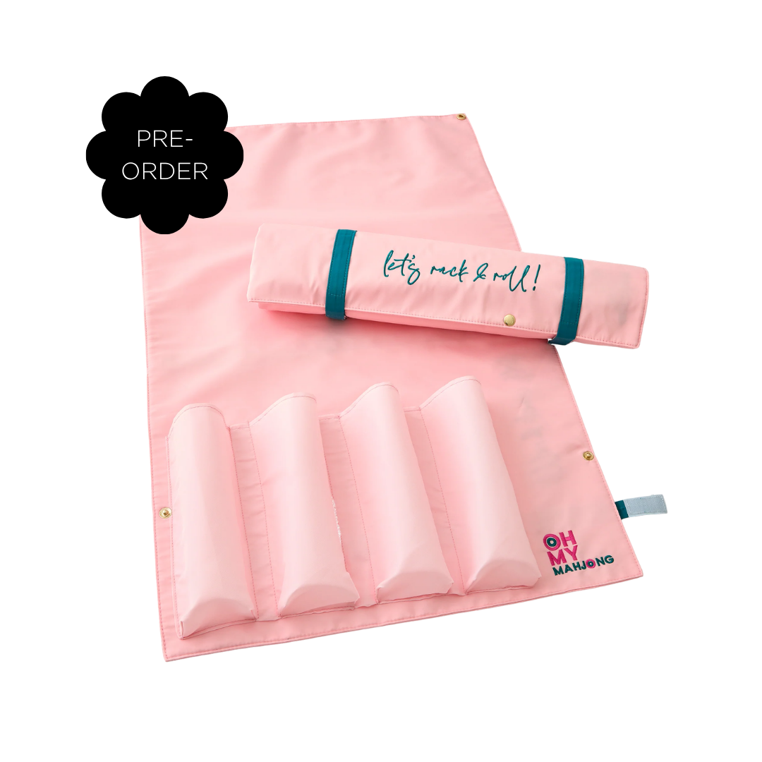 Light pink Let's Rack & Roll Bag