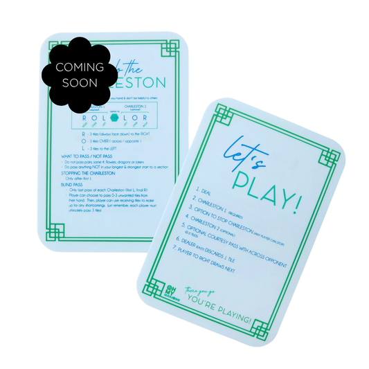 Light Blue Mahjong Shufflers