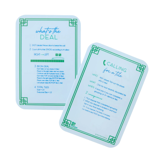 Light Blue Mahjong Shufflers