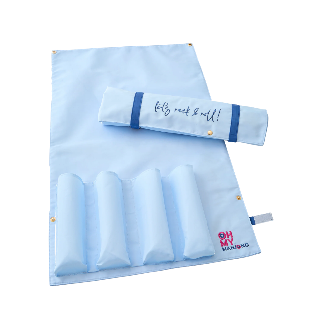 Light Blue Let's Rack & Roll Bag
