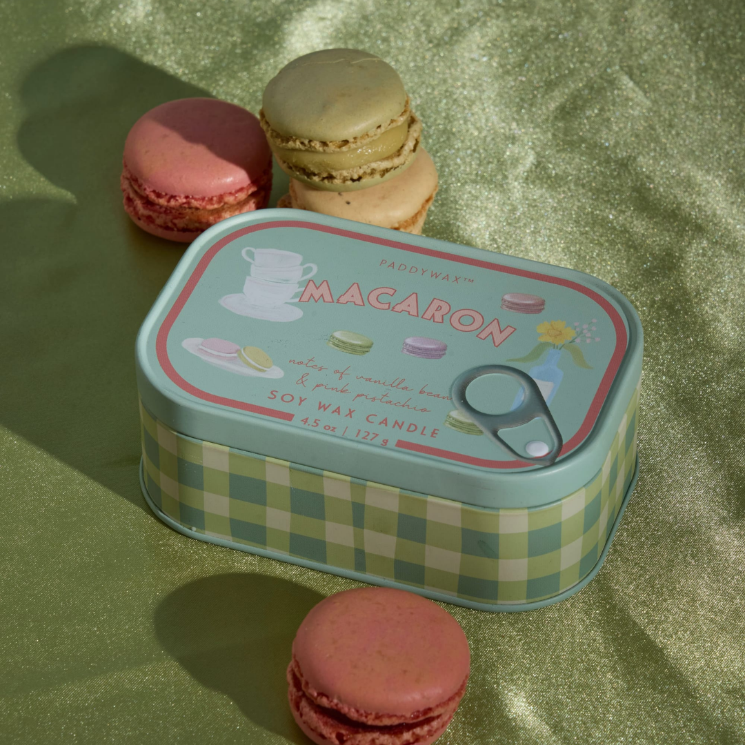Bistro 4.5 Tin Candle - Macaron