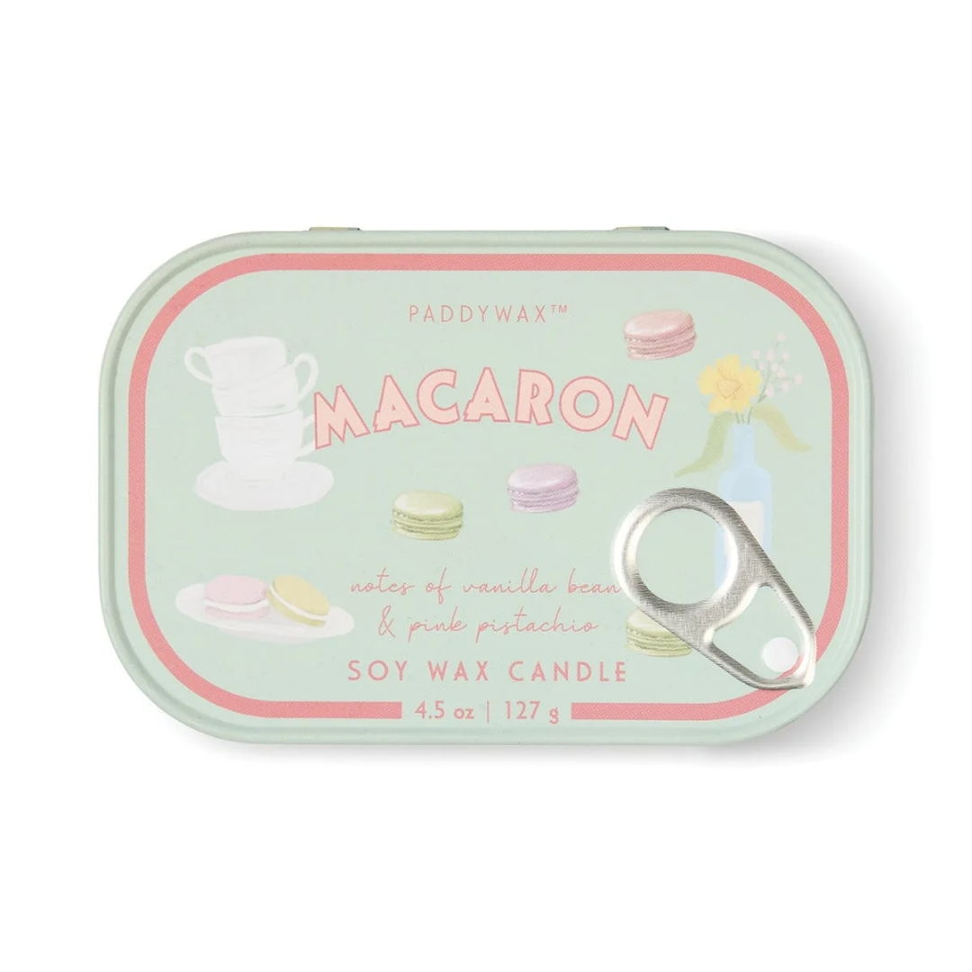 Bistro 4.5 Tin Candle - Macaron