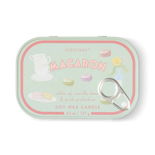 Bistro 4.5 Tin Candle - Macaron