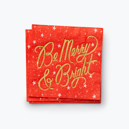 Be Merry & Bright Cocktail Napkins