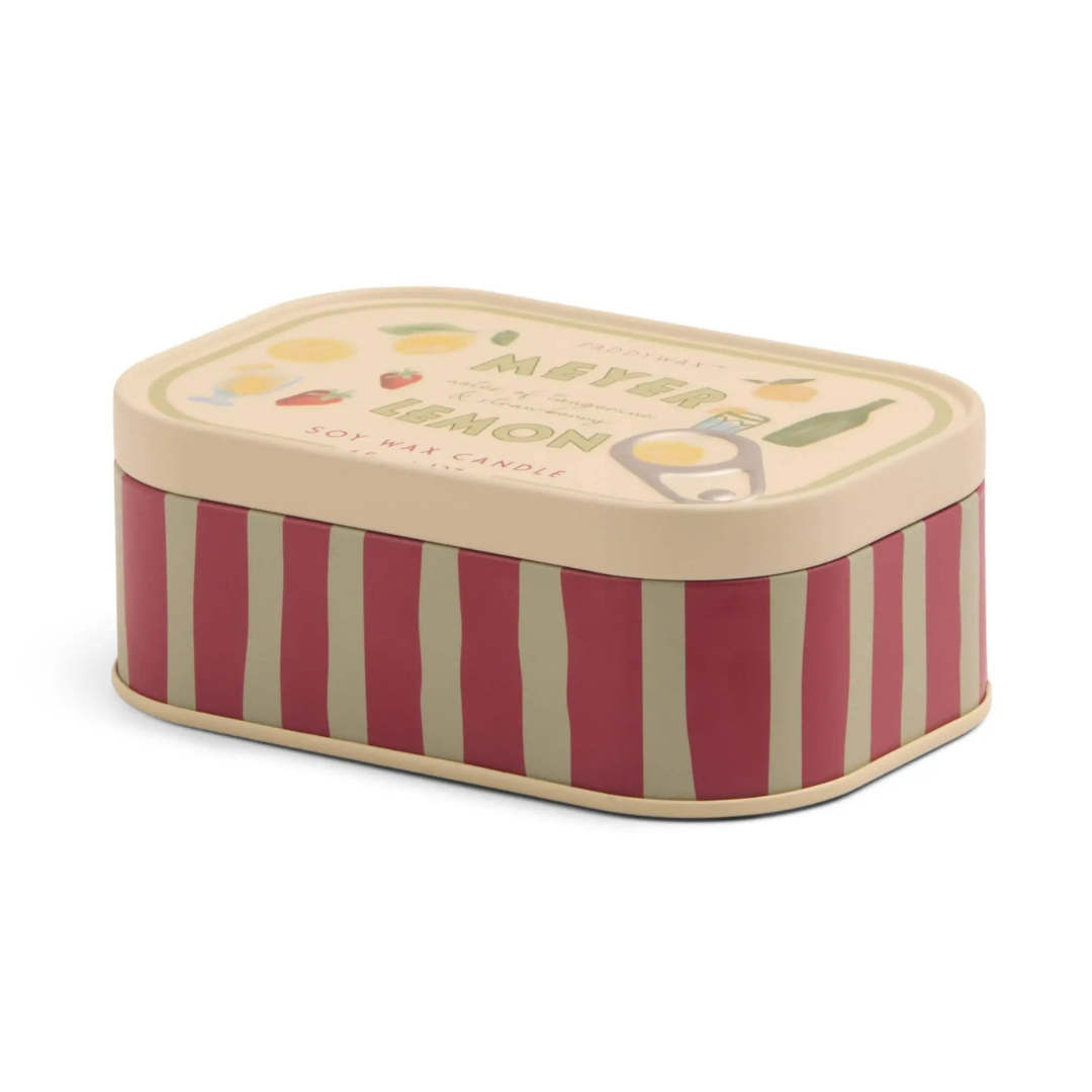 Bistro 4.5 oz Tin Candle - Meyer Lemon
