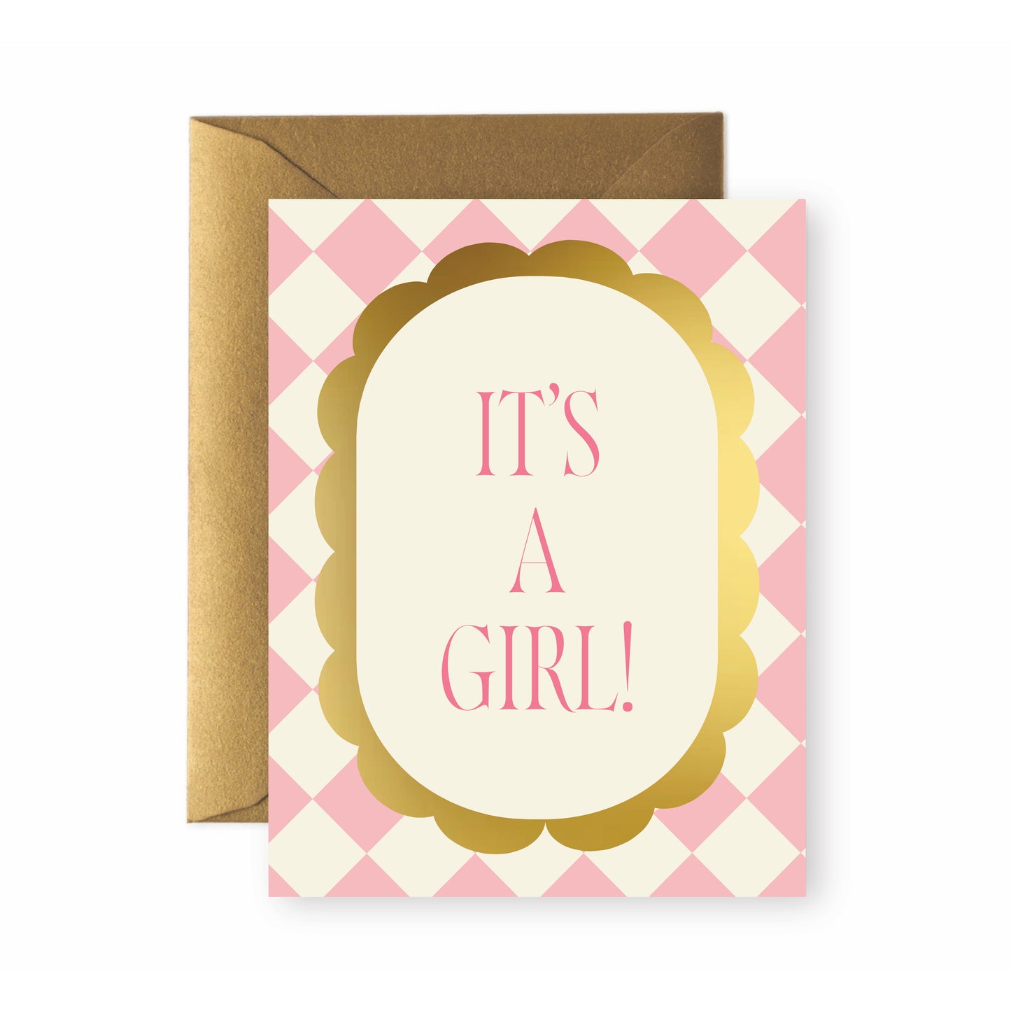 It's A Girl Greeting Card