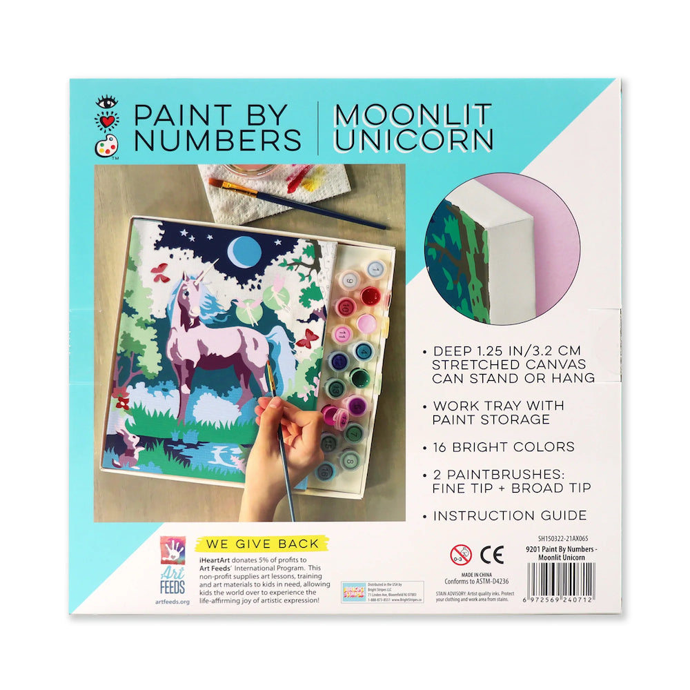 Paint By Numbers - Moonlit Unicorn